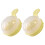 2Pcs Plastic Manual Fruit Juicer For Lemon And Tool 10