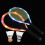 2 Sets Indoor Outdoor Badminton Racket With Light 2