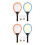 2 Sets Indoor Outdoor Badminton Racket With Light 10