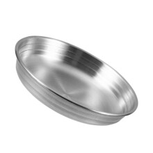 1Pc Stainless Steel Pickle Plate Flat Bottom Dipping Tray