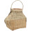 Panier En Bambou Vert Pour Camping 1