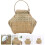 Panier En Bambou Vert Pour Camping 3