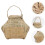 Panier En Bambou Vert Pour Camping 4