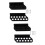 2 Pairs Arrow Display Stand Organizer On Wall Archery Storage Rack 7
