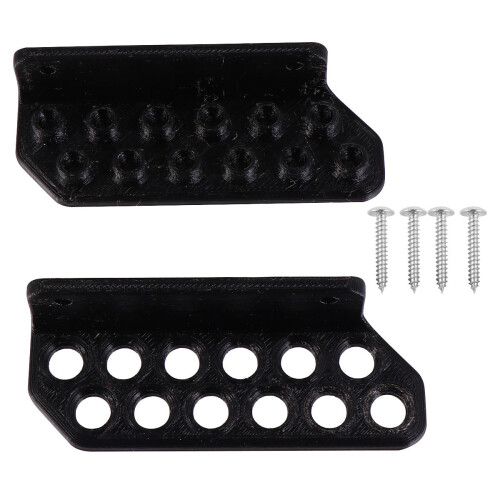 2 Pairs Arrow Display Stand Organizer On Wall Archery Storage Rack