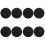 8 Pcs Silicone Turntable Platter Mats Replacement For Record Player 7