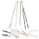 2 Pack Glasses String Sunglasses Chain Decorative Eyeglass 8