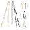 2 Pack Glasses String Sunglasses Chain Decorative Eyeglass 10