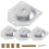 20 Pcs Angled Legs Fixing Plate Bracket For Solid Wood Table Feet 3