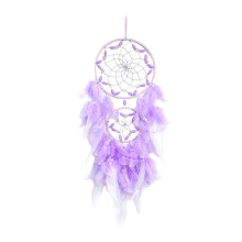 1Pc Dreamcatcher Ornament Pendant Wall Hanging Decor Purple