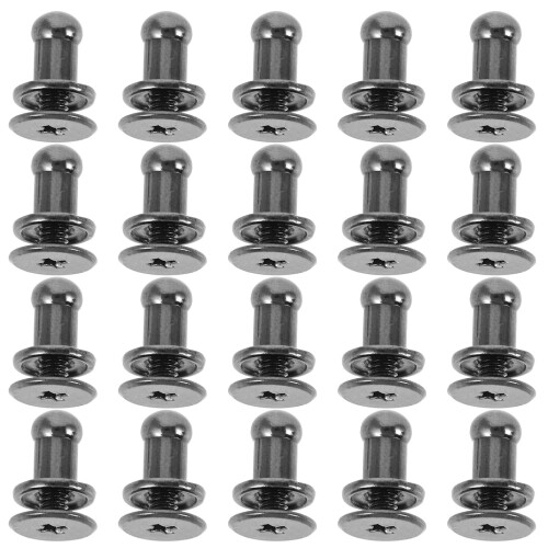 100 Pcs Punk Rivets Metal Studs For Clothing Craft Diy