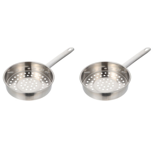 2 Pcs Multi-Functional Home Use Sink Draining Basket Pasta Ladle 1