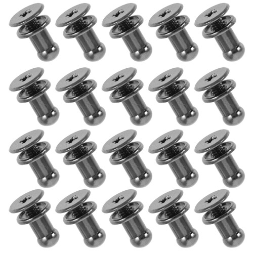 100 Pcs Punk Rivets Metal Studs For Clothing Craft Diy 1