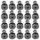 100 Pcs Punk Rivets Metal Studs For Clothing Craft Diy 3