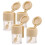 8 Pcs Mini Condiment Jars For Dollhouse Kitchen Storage 1