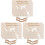 3 Sets Unfinished Wooden Cutout Craft Boards 4