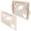 3 Sets Unfinished Wooden Cutout Craft Boards 1