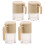 8 Pcs Mini Condiment Jars For Dollhouse Kitchen Storage 2
