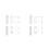 4 Sets Sliding Window Security Sash Locks Anti-Theft 8