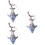 Colorful Ceramic Ocarina For Children 3set 7