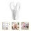 20 Pcs Hanger Clips Plastic Clothespins For Laundry Socks 10