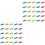 198 Pcs Transparent Colorful Message Letters Love Gift Kit 4