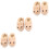 3Paires Enfants Beige Et Antidérapants 5