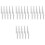 40 Pcs Vertical Blind Repair Vane Savers Tabs Parts 5
