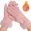 2 Sets Usb Heated Gloves For Women Electric Warming Thermal Work 1