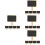 40 Pcs Mini Rectangle Chalkboards With Wooden Clip 8