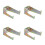 4Pcs Fire Extinguisher Mount Bracket Wall Hanging Hook Storage 6