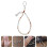 Worgeous 3pcs Beaded Charm -Lost Wrist Strap Lanyard Decor 10