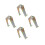 4Pcs Fire Extinguisher Mount Bracket Wall Hanging Hook Storage 4