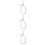 Worgeous 3pcs Beaded Charm -Lost Wrist Strap Lanyard Decor 8