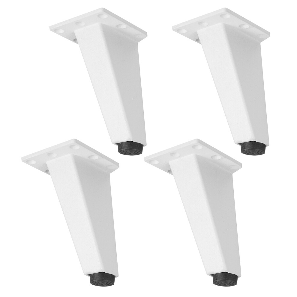 Set Of 2 Aluminum Alloy Cabinet Feet Adjustable Sofa Leg Furniture 013609810703