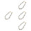 4 Pack Pearl Beaded Handle Chain Purse Replacement Bag Accessories 6