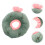 2Pcs Adjustable Cat Collar Recovery Cone Plush Elizabeth Circle 10