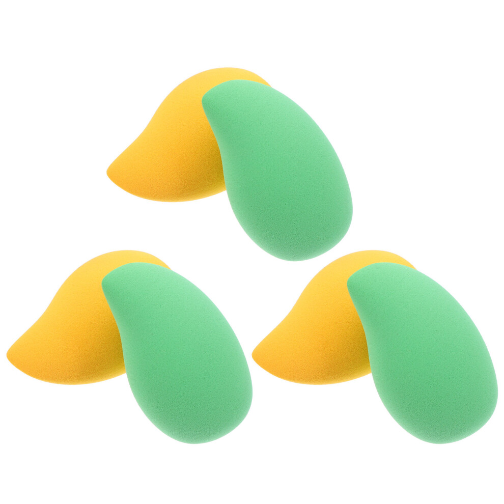 Iplusmile 2 Pcs Puff Beauty Sponge Compact Size Makeup Powder Girl