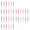 36 Pcs Silicone Lipstick Lip Balm Applicator Makeup 7