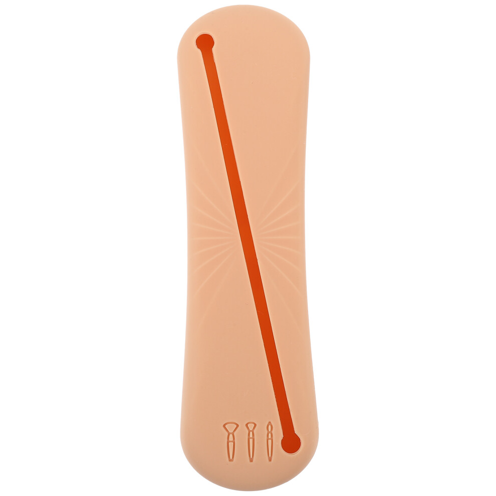 Totority Makeup Brush Holder Travel Silicone Portable Soft Organizer