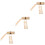 3 Sets Bamboo Hamster House With Wooden Layers Dwarf Hideout 7