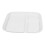 4Pcs 10 Inch Bone China Square Plate With Three Compartments 2