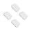 4Pcs 10 Inch Bone China Square Plate With Three Compartments 8
