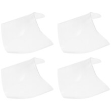 4 Pairs Transparent Shoe Shapers For Men And Women