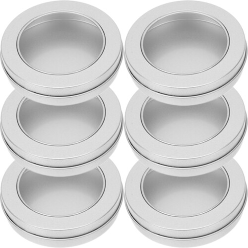 24 Pcs Empty Round Tin Boxes With Lids For Cookie Packaging 1