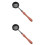 2Pcs Wax Seal Scoop Portable Sealing Wax Spoon Mixing Melting Tool 7