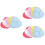 300 Pcs 4Inches Heart Shaped Cake Boards Sturdy Base 6