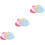 300 Pcs 4Inches Heart Shaped Cake Boards Sturdy Base 5