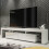 Creative Furniture TV Unit 200cm- White Gloss Doors 5
