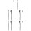 5 Pairs Portable Dulcimer Mallets Beaters Sticks Hitting Tools 8